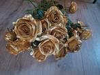 24 Gouden rozen bos, Ophalen of Verzenden, Gebruikt, Binnen