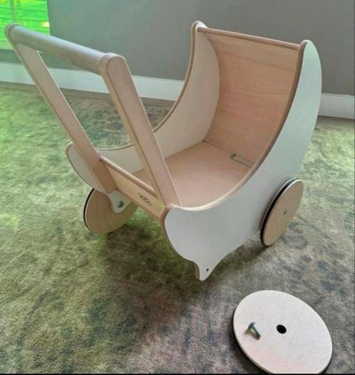 Oh noo poppenwagen, Kinderen en Baby's, Speelgoed | Houten speelgoed, Zo goed als nieuw, Overige typen, Ophalen