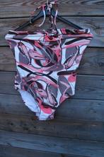 Badpak beige/ koraal mt 44 Vaste prijs, Kleding | Dames, Badmode en Zwemkleding, Ophalen of Verzenden, Zo goed als nieuw, Beige