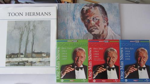 Toon Hermans  2 boeken + dvd box, Boeken, Kunst en Cultuur | Beeldend, Gelezen, Schilder- en Tekenkunst, Ophalen of Verzenden
