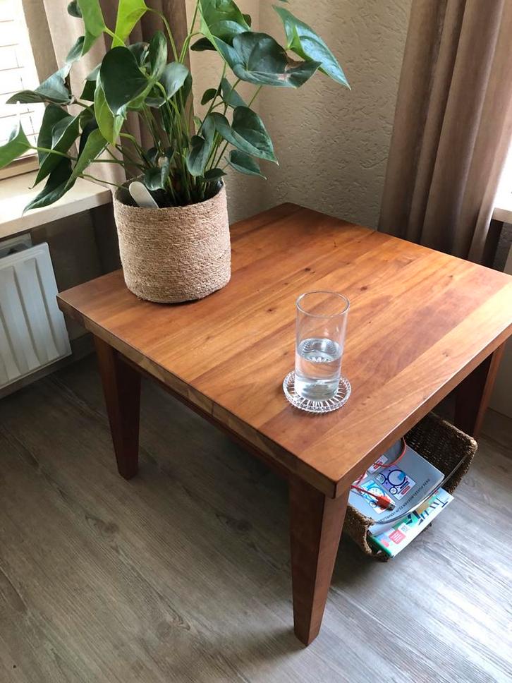 Kersenhouten bijzettafel - 60x60x45 cm, Antiek en Kunst, Antiek | Meubels | Tafels, Ophalen of Verzenden