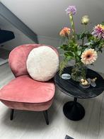 Woood fauteuil Sara oud roze zgn, Huis en Inrichting, Fauteuils, Zo goed als nieuw, 50 tot 75 cm, Ophalen