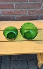 💐2 SCHAALTJES ARCOROC GROEN, Ophalen of Verzenden