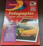 Fotopapier - A4 - 10 vel - Glossy Injekt Papier, Ophalen of Verzenden, Nieuw