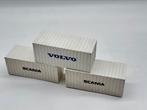 TEKNO kavel 3 stuks 20 ft container LADING VERBOUW, Hobby en Vrije tijd, Modelauto's | 1:50, HGL74-@hotmail.com, Zo goed als nieuw
