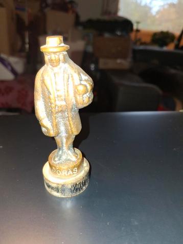 Antiek bronzen beeldje 'Boras'van nils castegren beschikbaar voor biedingen