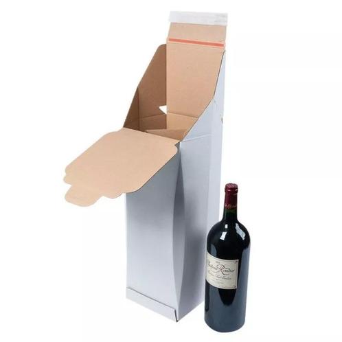 Dozen voor verzending wijnflessen - Flespakket, Doe-het-zelf en Verbouw, Kratten en Dozen, Nieuw, Doos, Minder dan 35 cm, Minder dan 40 cm
