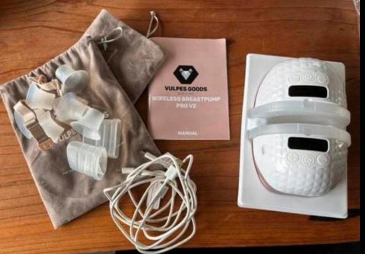 Vulpes Goods Dubbele Borstkolf - Elektrisch, Kinderen en Baby's, Babyvoeding en Toebehoren, Zo goed als nieuw, Borstkolf, Ophalen