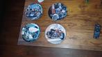 4x FRANKLIN MINT HARLEY DAVIDSON COLLECTOR PLATES, Ophalen of Verzenden, Zo goed als nieuw, Motoren