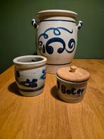 Keulse pot Zoutpot en Boterpot, Ophalen