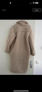 Beige Teddy Jas - Maat s, Ophalen of Verzenden, Zo goed als nieuw, Maat 38/40 (M), Beige