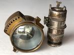 Koplamp antieke motorfiets, Motoren, Ophalen, Gebruikt