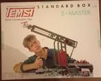 Zware Doos TemSi Metaal Constructie Bouwdoos Als Meccano, Antiek en Kunst, Ophalen