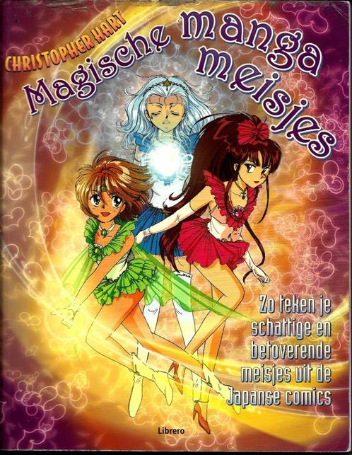 Magische manga meisjes - Christopher Hart, Boeken, Hobby en Vrije tijd, Zo goed als nieuw, Tekenen en Schilderen, Ophalen of Verzenden