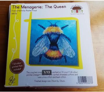 Nieuw Bothy Threads Borduurpakket The Menagerie: The Queen beschikbaar voor biedingen