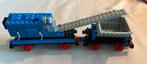 Lego 163 trein wagon met de zeldzame grijze tipper ends, Ophalen of Verzenden, Zo goed als nieuw