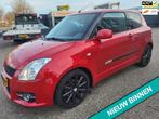 Suzuki Swift 1.6 Sport airco, navi, lmv, Voorwielaandrijving, 1005 kg, Zwart, 4 cilinders