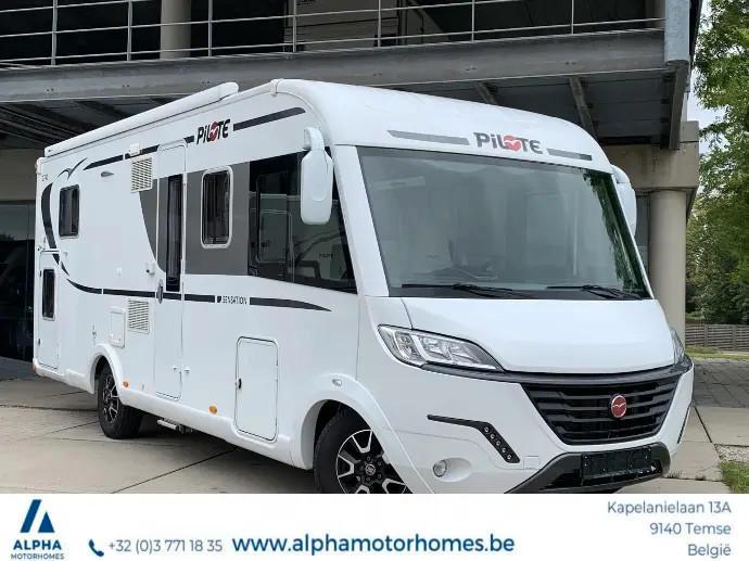 Pilote/G 740 Sensation Fiat 150Pk Automaat/Geen kenteken, Caravans en Kamperen, Campers, Bedrijf, Integraal, Pilote, Diesel, Automaat
