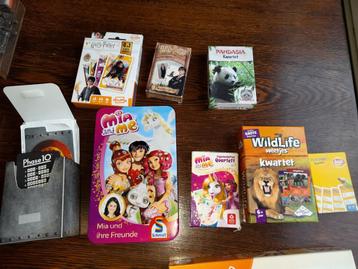 Verschillende kaartspellen te koop  beschikbaar voor biedingen