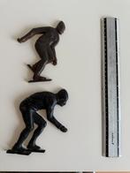 Reliëf gietijzeren schaatsbeelden, Ophalen of Verzenden