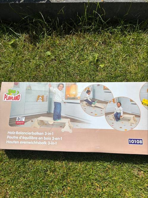 Playland evenwichtbalk of mini glijbaan 3in 1 nieuw in doos, Kinderen en Baby's, Speelgoed | Babyspeelgoed, Nieuw, Babygym, Ophalen of Verzenden