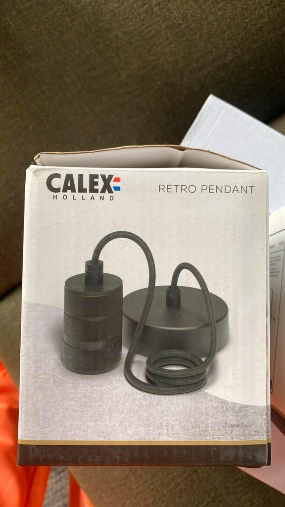 Calex retro pendant 6x NIEUW in de doos E27, Huis en Inrichting, Lampen | Overige, Nieuw, Ophalen of Verzenden