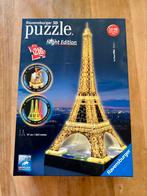 3D puzzel Eifeltoren night edition, Ophalen of Verzenden, Minder dan 500 stukjes, Zo goed als nieuw, Rubik's of 3D-puzzel