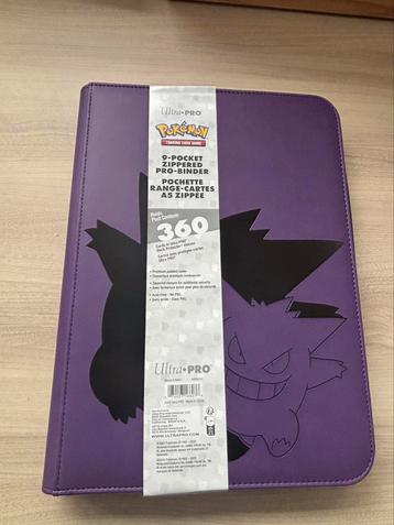 9 Pocket Gengar Elite Series Ultra PRO-BINDER Zippered beschikbaar voor biedingen