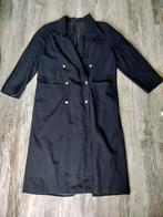 Vintage wollen jas, Kleding | Dames, Jassen | Zomer, Ophalen of Verzenden, Zo goed als nieuw, Maat 38/40 (M), Blauw