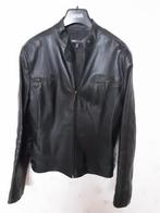 Zwart lams lederen jasje in maat 38, Kleding | Dames, Ophalen of Verzenden, Zo goed als nieuw, Maat 38/40 (M), Zwart