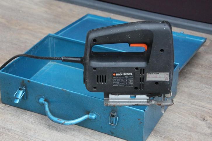 Decoupeerzaag met 25 zaagjes, Doe-het-zelf en Verbouw, Gereedschap | Zaagmachines, Gebruikt, Decoupeerzaag, Minder dan 600 watt