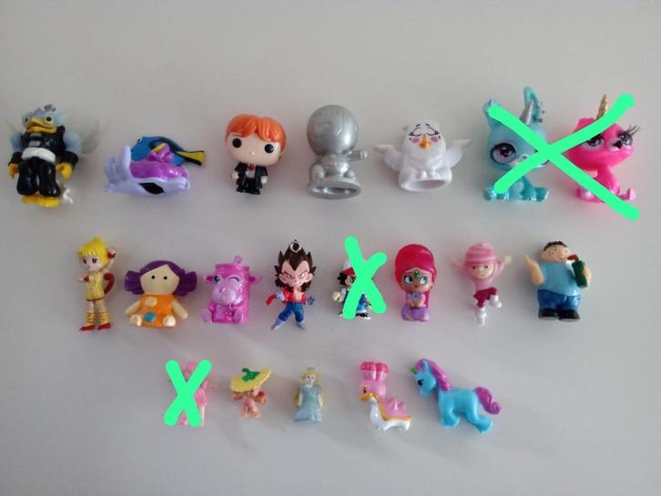 Wat Leuke Kleine Poppetjes/Figuurtjes, Verzamelen, Poppetjes en Figuurtjes, Gebruikt, Ophalen of Verzenden