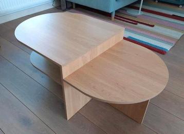 Salontafel Lisbjerg van JYSK, hout, ovaal, zgan