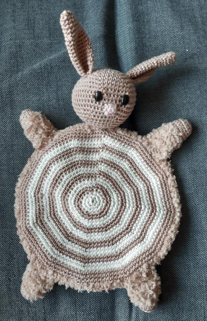 Kroeldoekje konijn, Kinderen en Baby's, Kraamcadeaus en Geboorteborden, Nieuw, Kraamcadeau, Ophalen