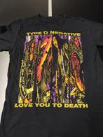 metal shirt: Type O Negative- Love u to death...asNEW...w26, Verzenden, Zo goed als nieuw, Maat 48/50 (M), Zwart