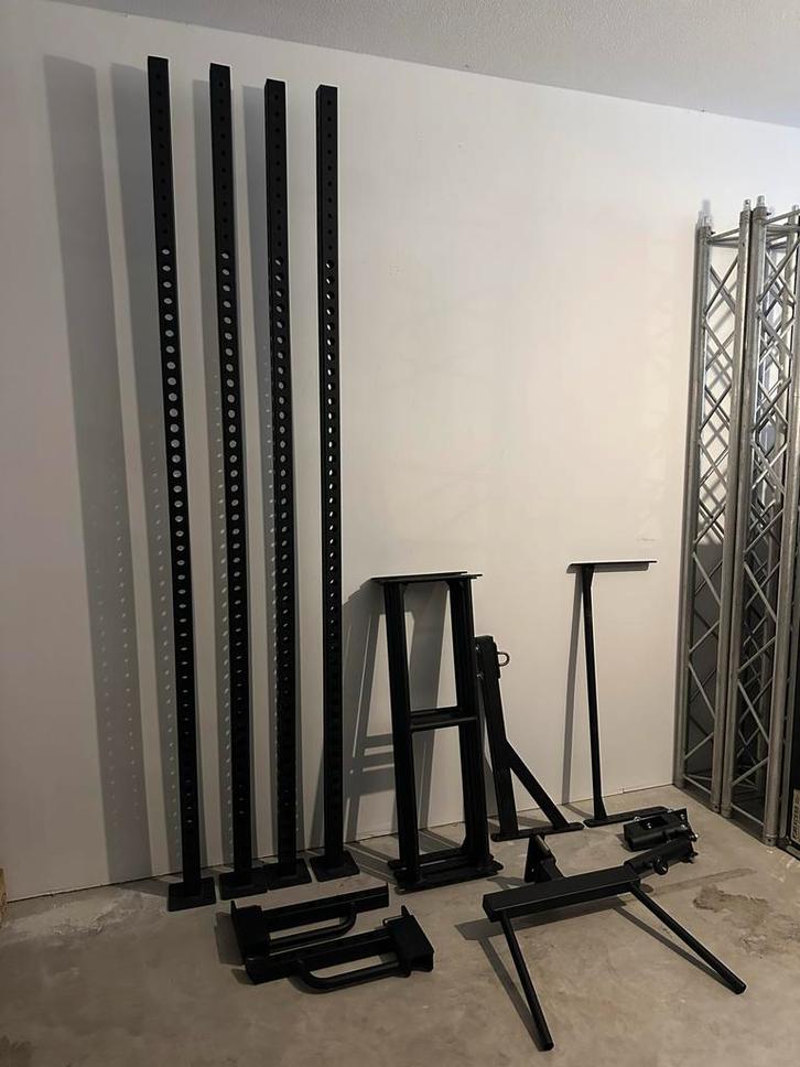 Compleet CrossFit Rack met Extra's, Sport en Fitness, Fitnessmaterialen, Zo goed als nieuw, Overige typen, Armen, Benen, Borst