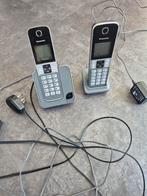 Vaste telefoonlijn Panasonic Draadloze Telefoons - Set van 2, Ophalen of Verzenden, Gebruikt, 2 handsets