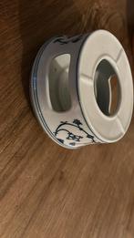 Thee licht houder blauw saks, Huis en Inrichting, Keuken | Servies, Ophalen of Verzenden, Zo goed als nieuw, Glas, Overige stijlen
