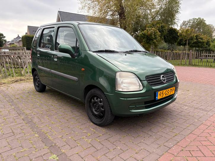 Opel Agila 1.0 I 12V 2001 Groen, Auto's, Opel, Particulier, Agila, Benzine, C, Hatchback, Handgeschakeld, Origineel Nederlands