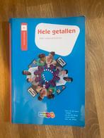 Hele getallen boek pabo, Boeken, Verzenden, Zo goed als nieuw, Overige niveaus