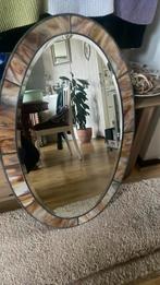Ovale spiegel, Huis en Inrichting, Woonaccessoires | Spiegels, Minder dan 50 cm, Ophalen of Verzenden, Zo goed als nieuw, Minder dan 100 cm
