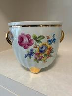 Antieke porseleinen bloempot, Ophalen of Verzenden