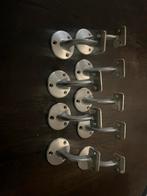 Trapleuninghouders, Ophalen of Verzenden, Zo goed als nieuw, Rvs, Slot