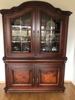 Vitrinekast, wortelnoten, Antiek en Kunst, Ophalen