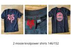 2 mooie knolpower shirts 146/152, Jongen of Meisje, Knolpower, Zo goed als nieuw, Shirt of Longsleeve