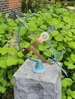 bronzen ZONNEWIJZER / geen verzendkosten / €349,-, Tuin en Terras, Huis en tuin decoratie Marie, Nieuw, Info@huisentuindecoratiemarie.nl