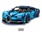 Lego technic blauwe Bugatti, Kinderen en Baby's, Speelgoed | Duplo en Lego, Ophalen of Verzenden, Zo goed als nieuw, Complete set