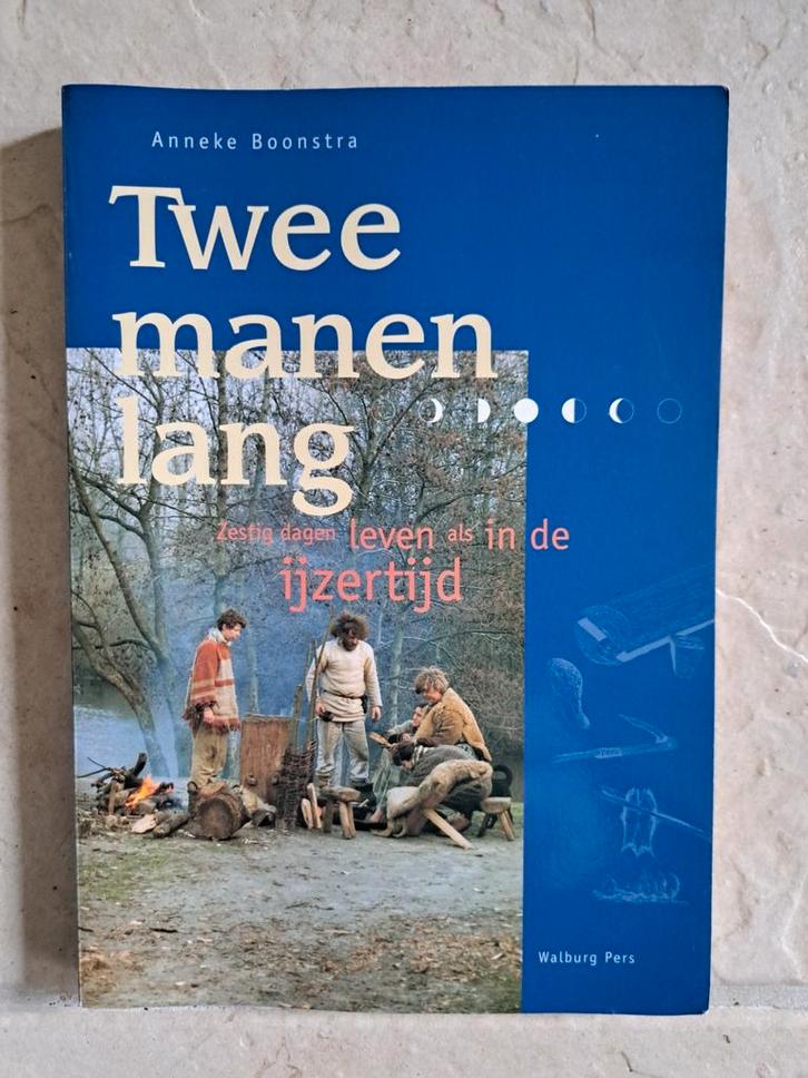 Anneke Boonstra - Twee manen lang, Boeken, Studieboeken en Cursussen, Zo goed als nieuw, HBO, Beta, Ophalen