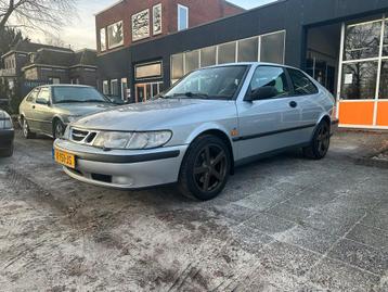 Saab 9-3 2.0T 1999 coupé automaat, snel! 