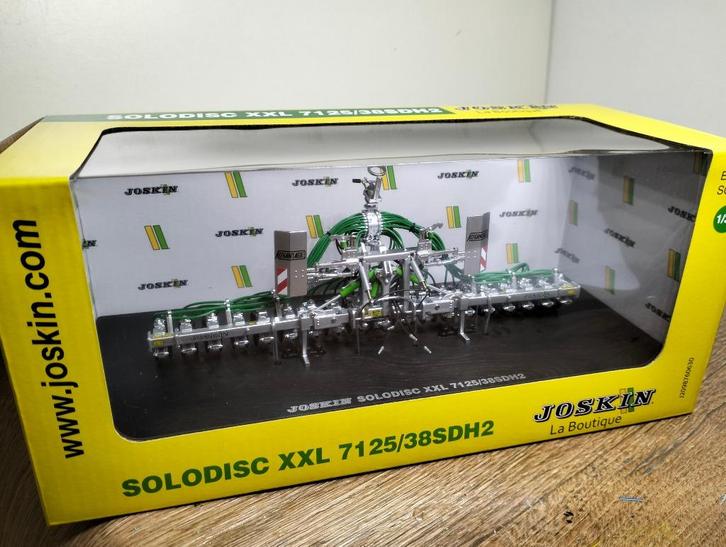 Te koop UH Joskin Solodisc XXL 7125/38SDH2 schijvenbemester., Hobby en Vrije tijd, Modelauto's | 1:32, Nieuw, Tractor of Landbouw